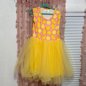 Mika & Rose Lemon tutu dress